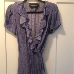 Realization Par mini wrap dress